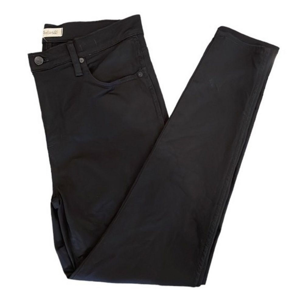 MADEWELL BLACK 10 inch High Rise Skinny Jean Size 31